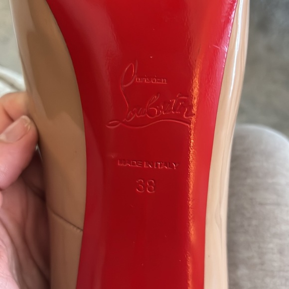 Christian Louboutin New Very Prive 120mm w/ Box, Dust Bag & Heel Tips - Picture 3 of 5